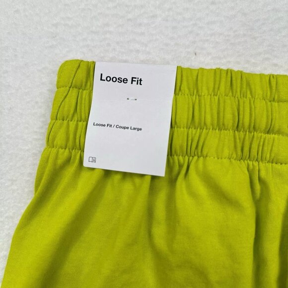 Nike Dri-Fit Girls Shorts Youth High Rise Knit Green, Size M - Picture 2 of 2